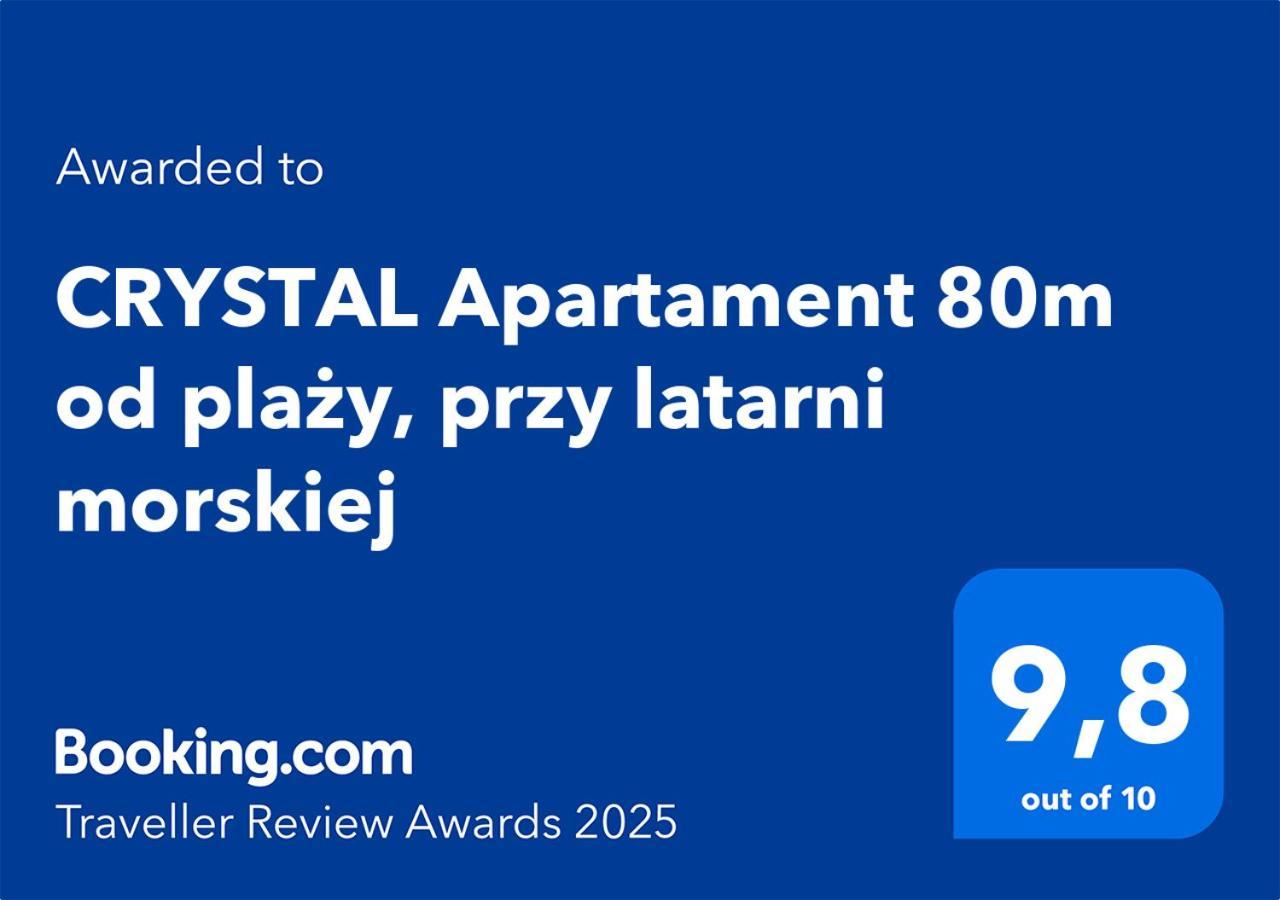 Crystal Apartament 80M Od Plazy, Przy Latarni Morskiej コウォブジェク エクステリア 写真